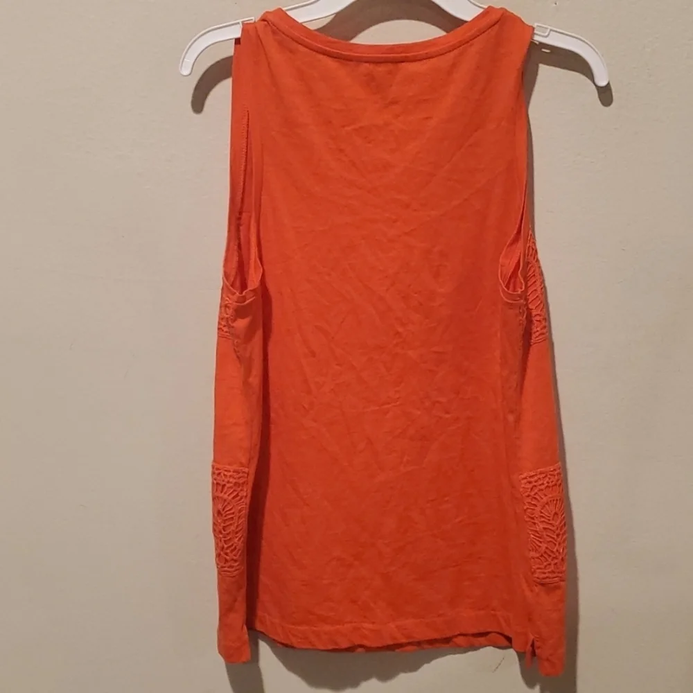 ❤ J CREW EMBROIDERED TANK TOP, 100% COTTON, XXS